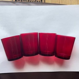 Set of 4 votive candle holders!